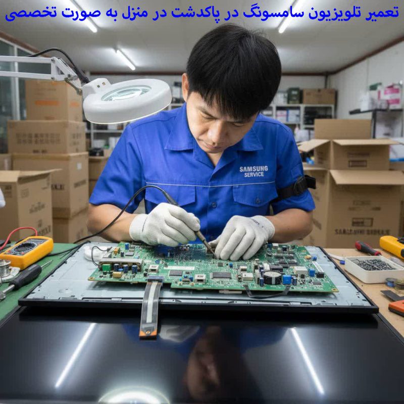 تعمیر تلویزیون سامسونگ در پاکدشت در منزل به صورت تخصصی