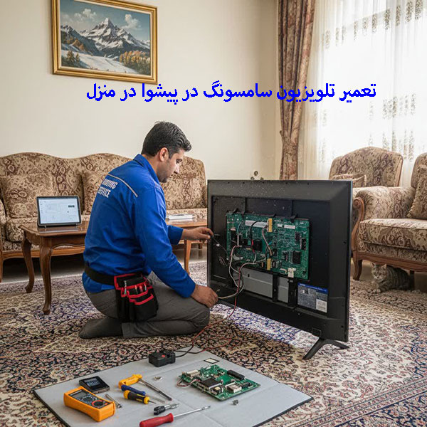 تعمیر تلویزیون سامسونگ در پیشوا در منزل