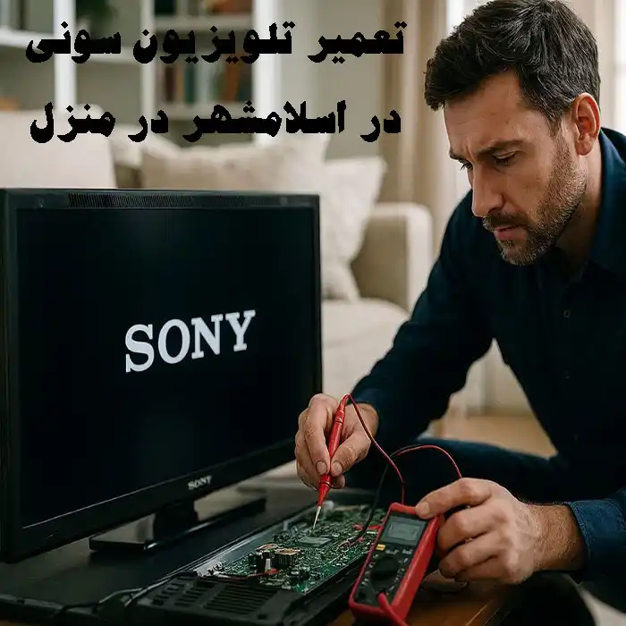 تعمیر تلویزیون سونی در اسلامشهر در منزل