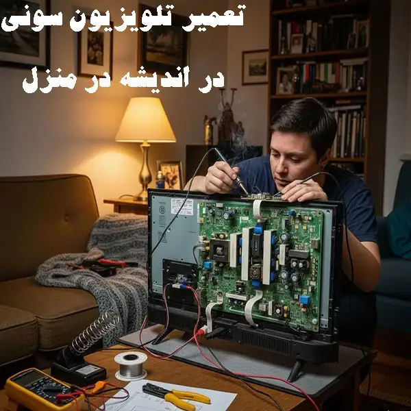 تعمیر تلویزیون سونی در اندیشه در منزل