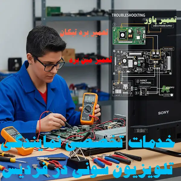 تعمیر تلویزیون سونی در فردیس