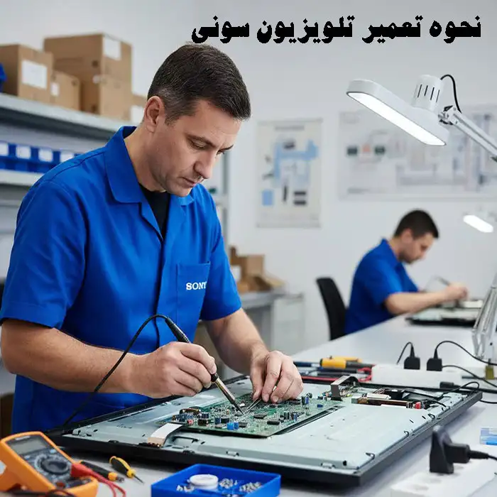 نحوه تعمیر تلویزیون سونی