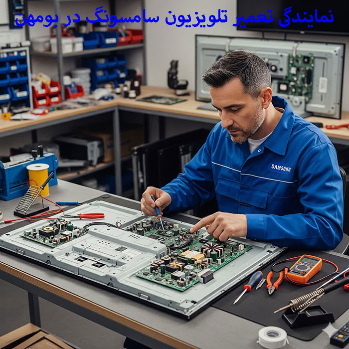 نمایندگی تعمیر تلویزیون سامسونگ در بومهن