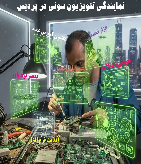 نمایندگی تلویزیون سونی در پردیس