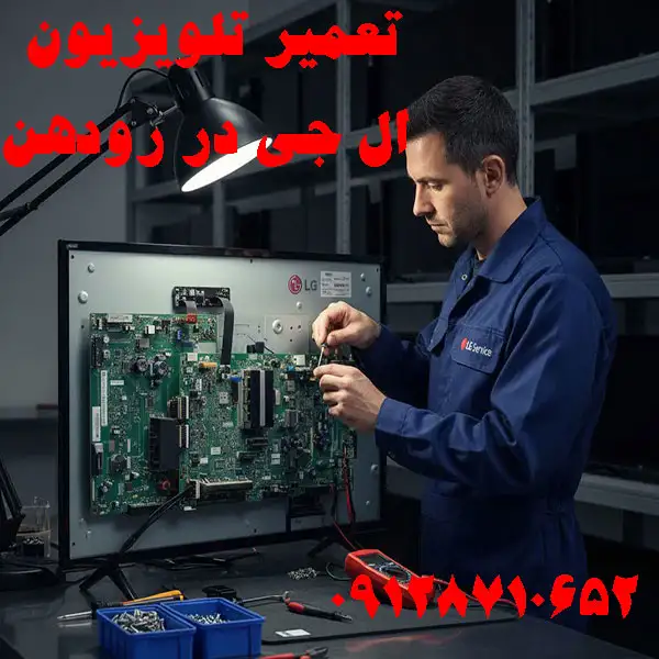 تعمیر تلویزیون ال جی در رودهن