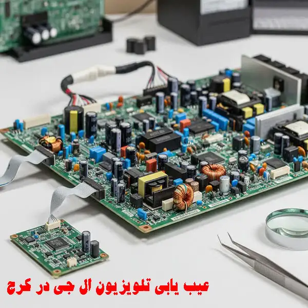 عیب یابی تلویزیون ال جی در کرج