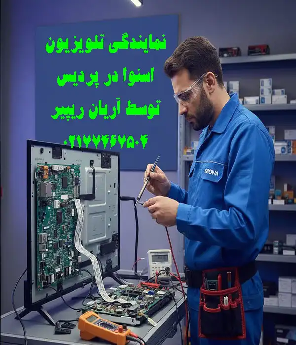 نمایندگی تلویزیون اسنوا در پردیس توسط آریان ریپیر