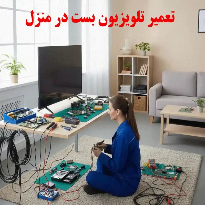 تعمیر تلویزیون بست در منزل